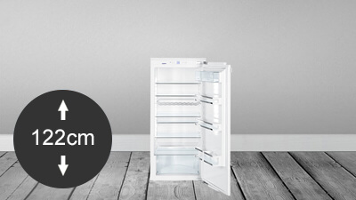Inventum Inbouw koelkasten rond 122 cm